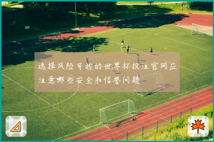 选择风险可控的世界杯投注官网应注意哪些安全和信誉问题